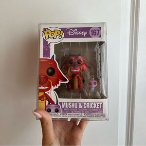Mushu & Cricket Funko Pop.